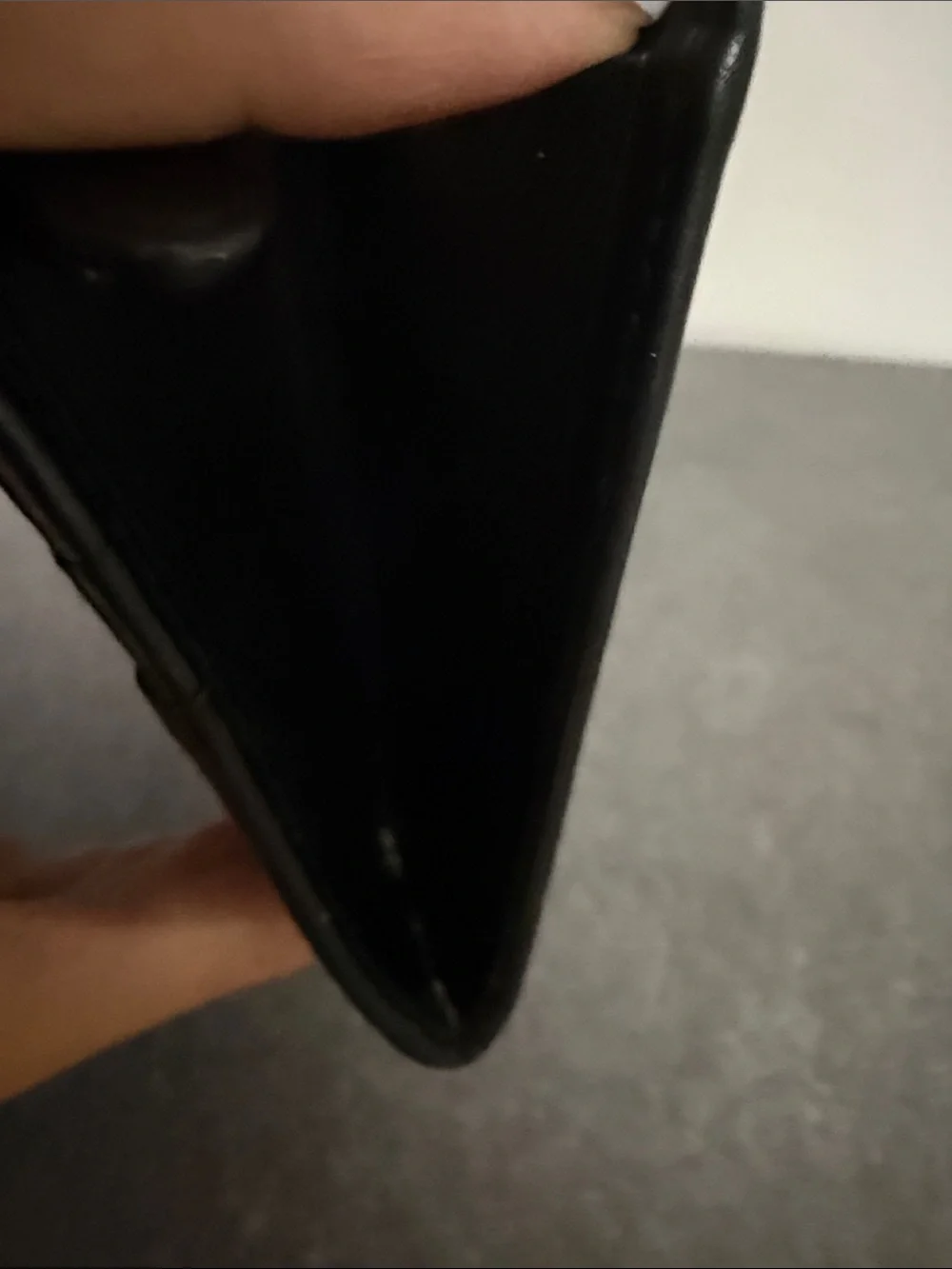 Coach Black Leather Legacy Long Fold Wallet vintage